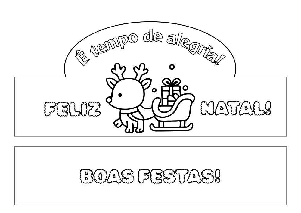 coroa natal modelo simples atividade escolar 08