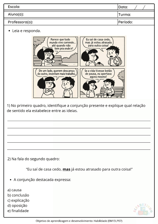 Atividades de portugues bncc 1