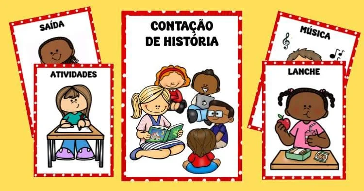 Rotina educacao infantil pdf imprimir