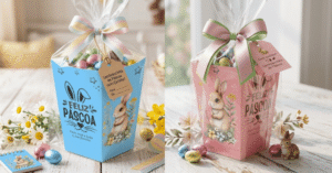 lembrancinha de páscoa pronta para imprimir caixinha fofa decorada