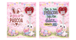 lembrancinha de páscoa pirulito