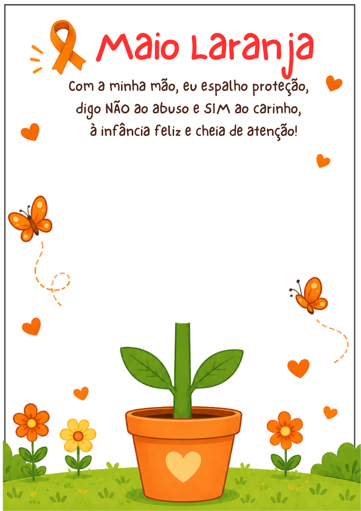 Atividade maio laranja