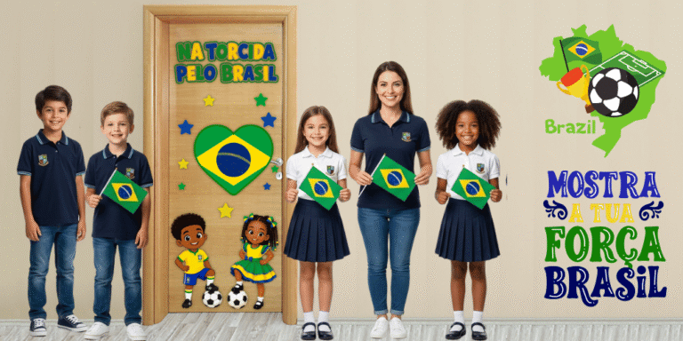 Painel de Porta Copa do Mundo 2026 para Imprimir grátis pdf
