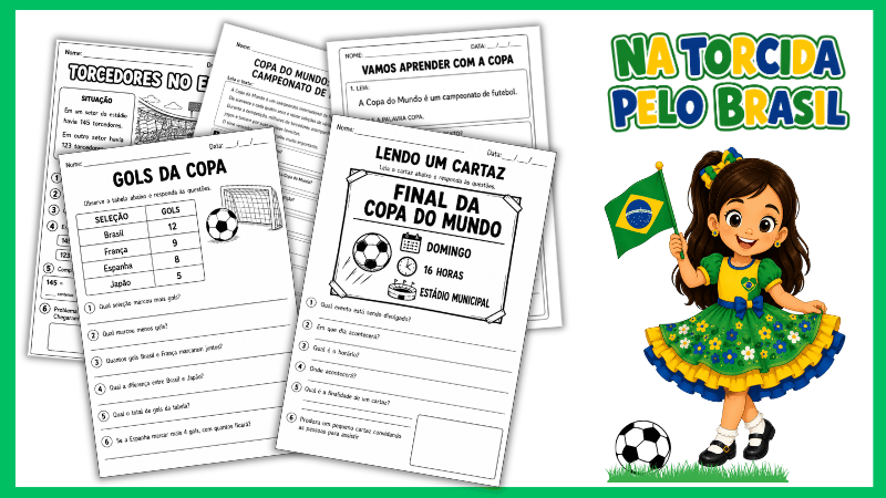 Atividades copa do mundo 4º ano fundamental