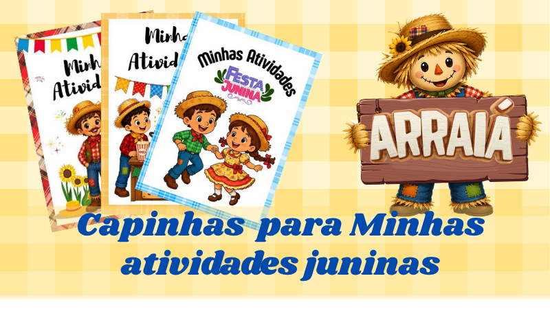 Capinhas para Minhas atividades juninas