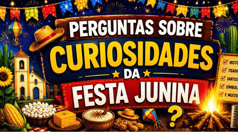 Perguntas sobre comidas típicas juninas para gincana de festa junina