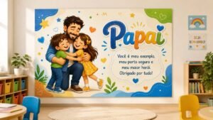 painel dia dos pais para imprimir