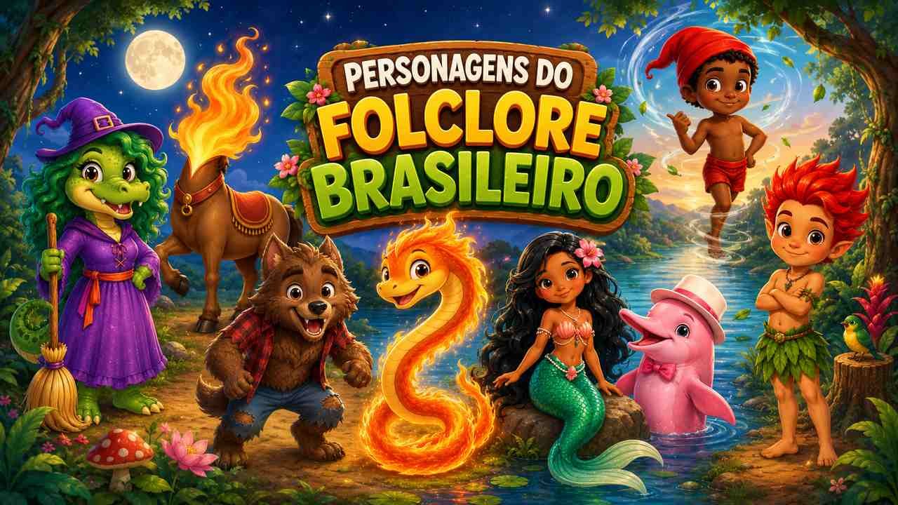 personagens do folclore brasileiro para imprimir discover