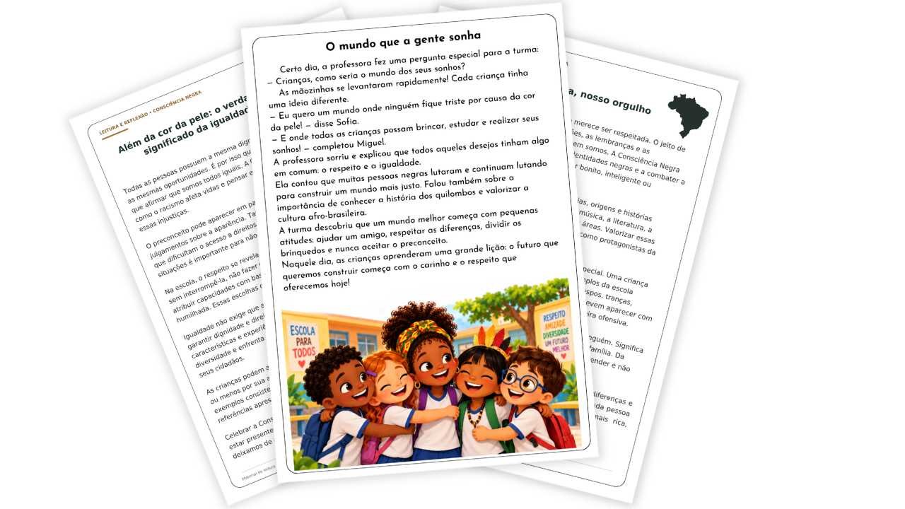 40 textos sobre consciência negra prontos para baixar