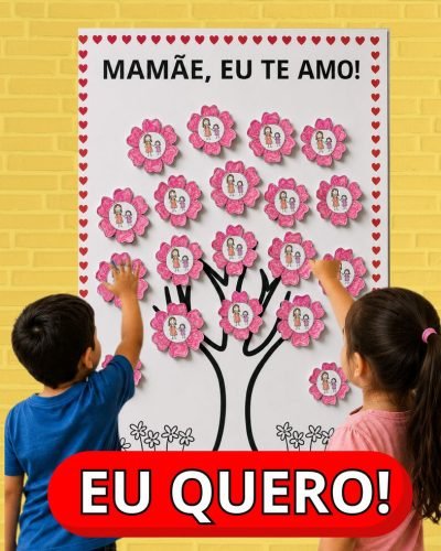 Atividade dia das mães educação infantil para alfabetização página 1