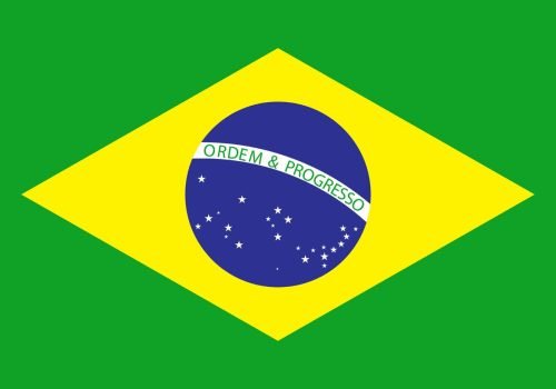 Bandeira do Brasil Tamanho grande para imprimir para alfabetização página 1