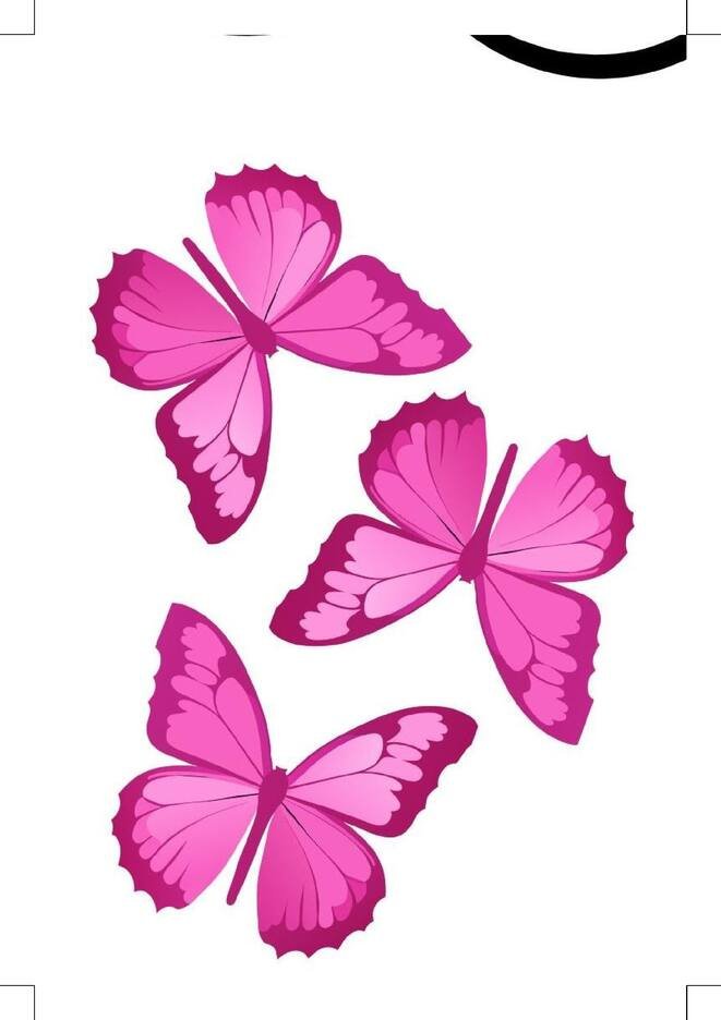 painel dia da mulher para imprimir asas borboleta