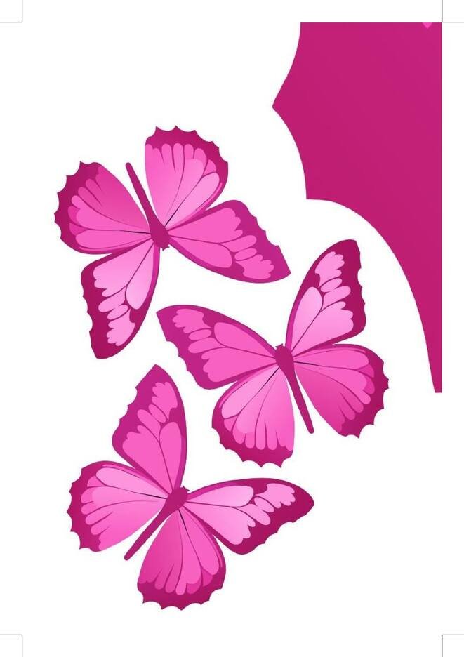 painel dia da mulher para imprimir asas borboleta