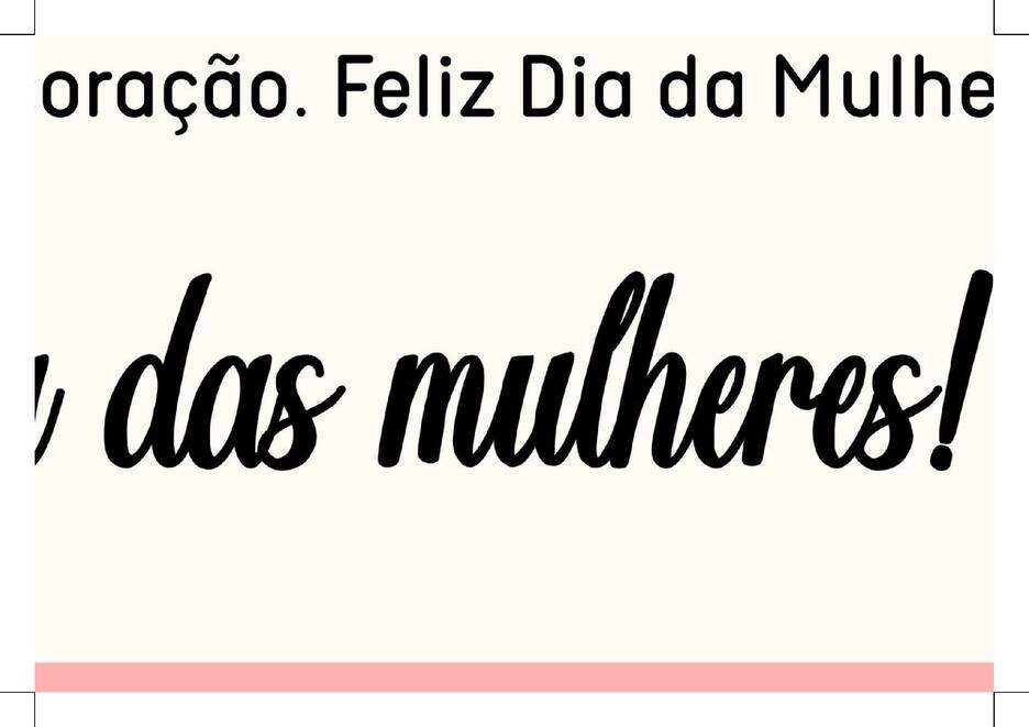 cartaz dia da mulher para imprimir grátis