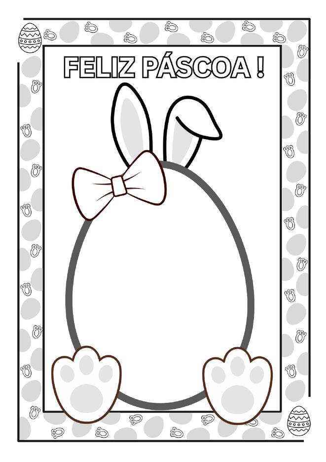 cartaz coletivo páscoa educação infantil