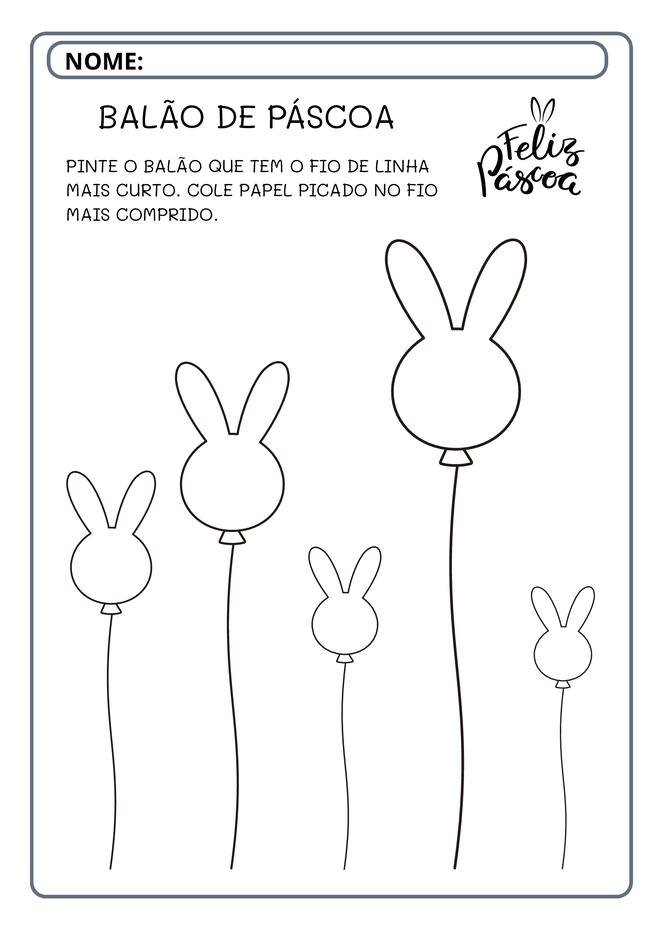 atividades páscoa educação infantil