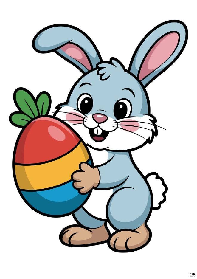 imagens de páscoa para colorir e coloridas para imprimir