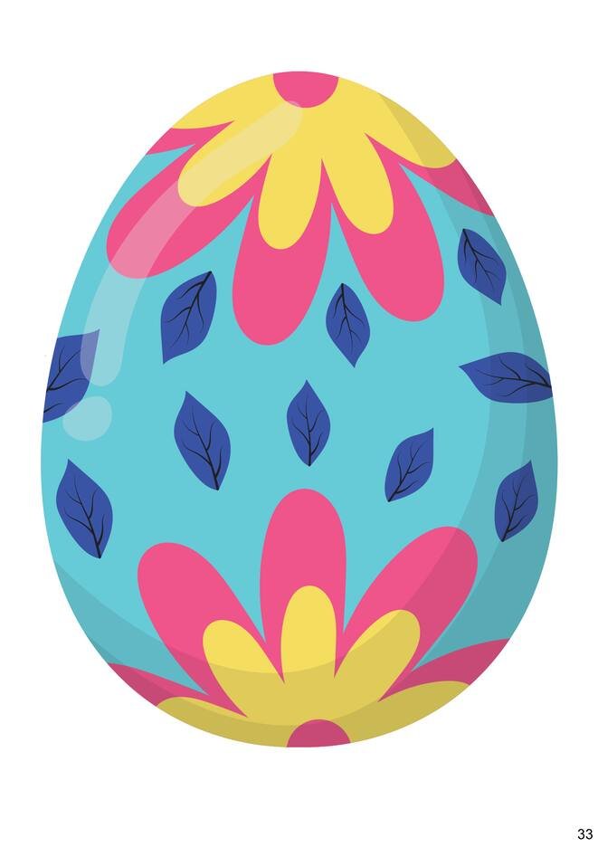 imagens de páscoa para colorir e coloridas para imprimir