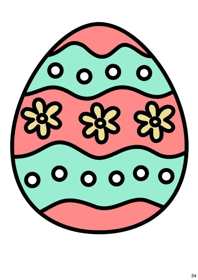 imagens de páscoa para colorir e coloridas para imprimir