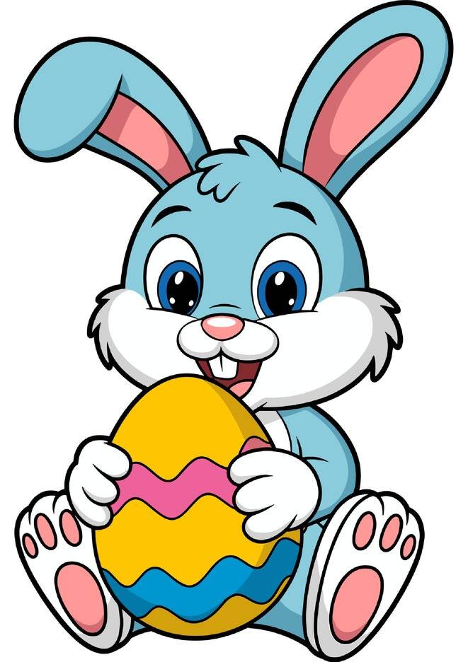 molde coelho de páscoa tamanho grande para imprimir