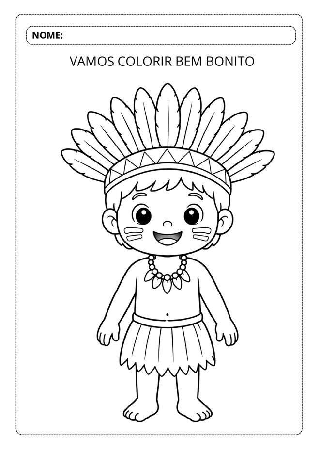 Atividades dia dos povos indigenas educação infantil