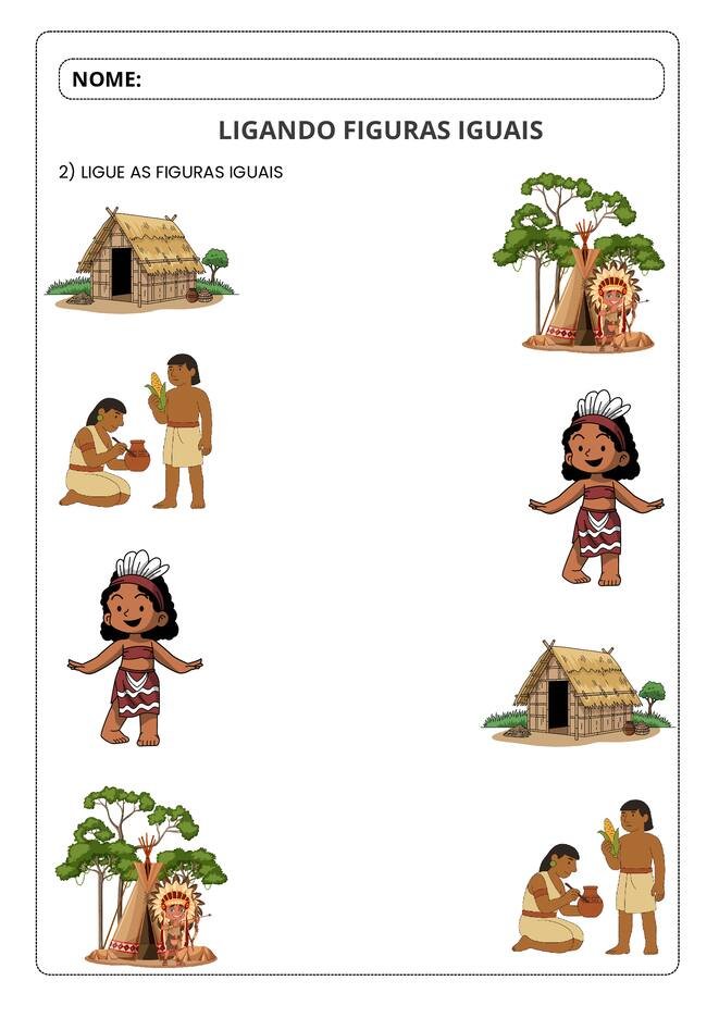 Atividades dia dos povos indigenas educação infantil