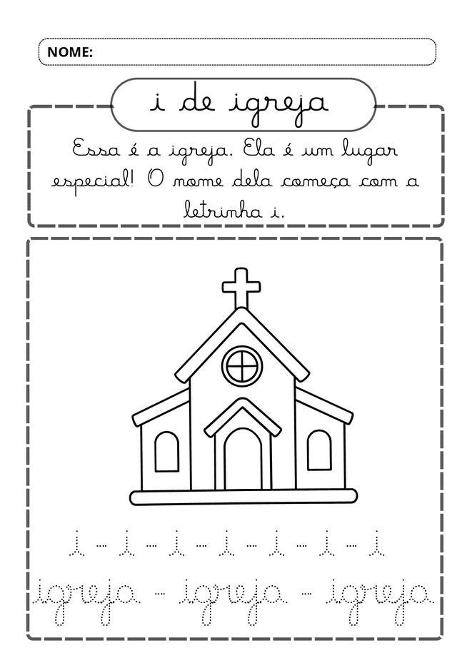 Meu alfabeto cursivo divertido