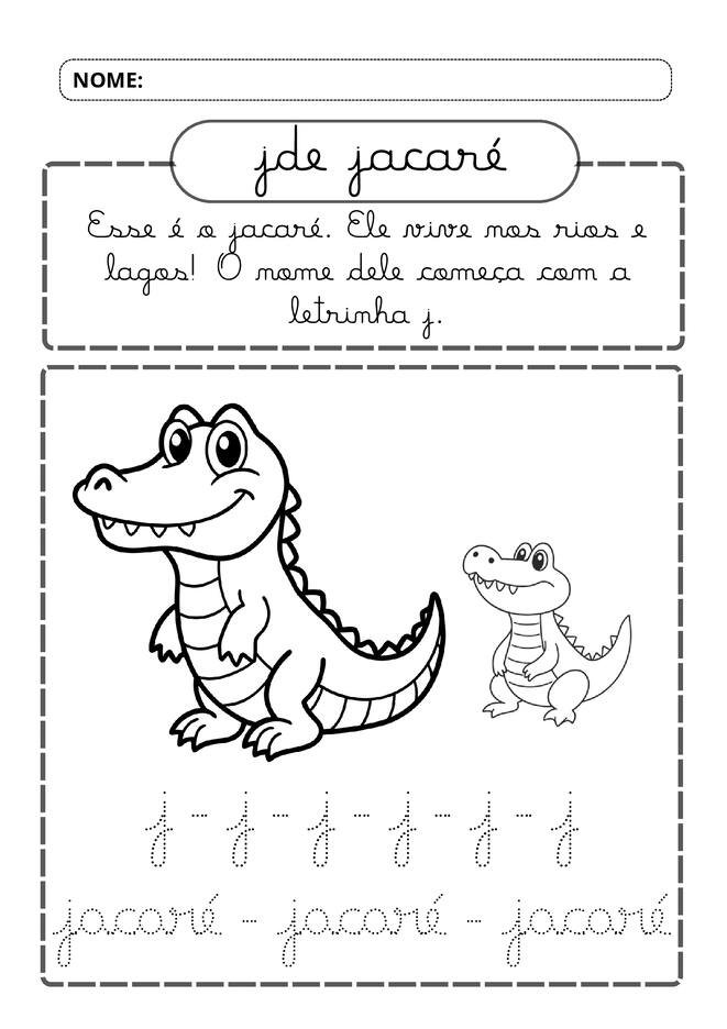 Meu alfabeto cursivo divertido