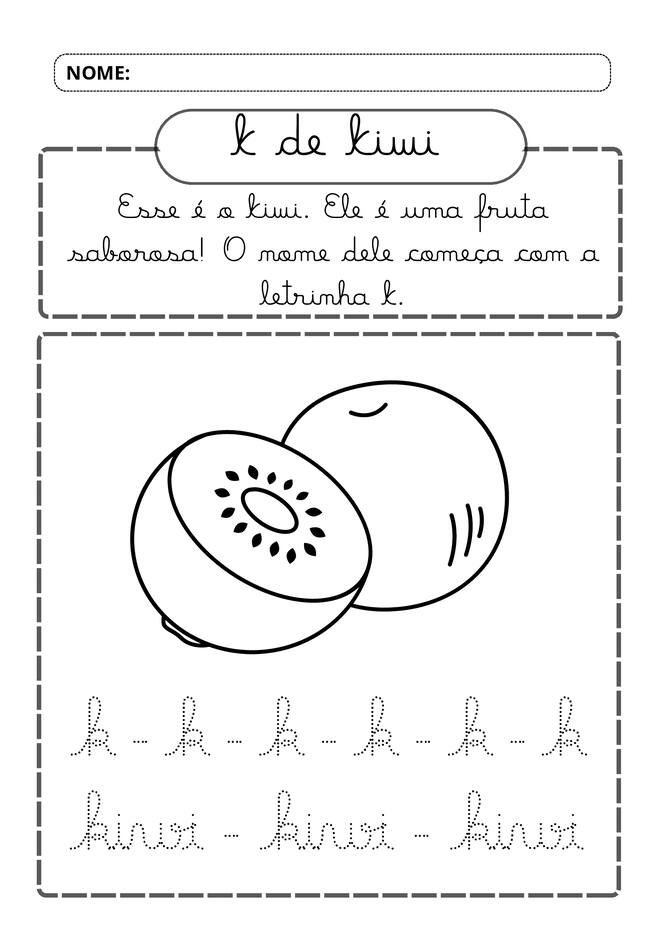 Meu alfabeto cursivo divertido