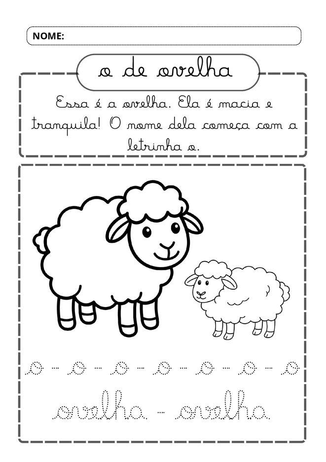 Meu alfabeto cursivo divertido