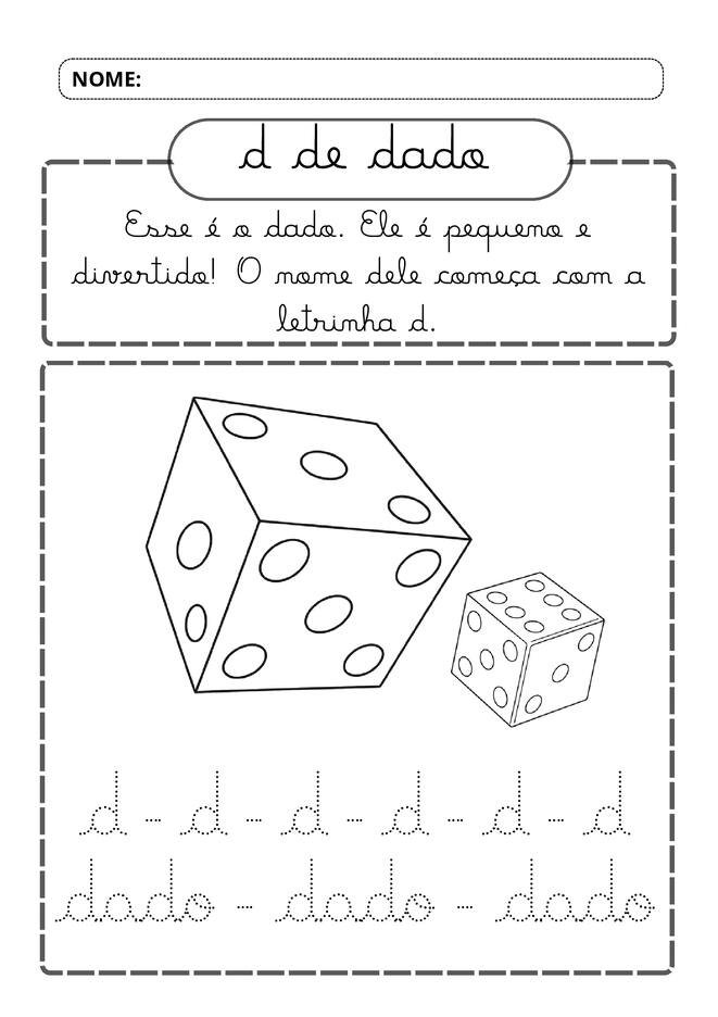 Meu alfabeto cursivo divertido