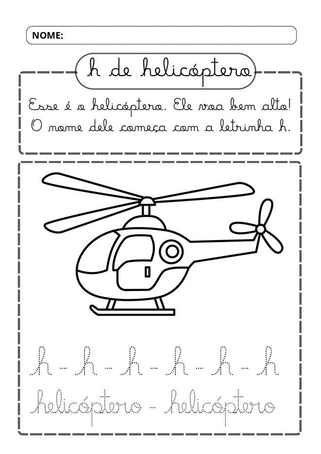 Meu alfabeto cursivo divertido