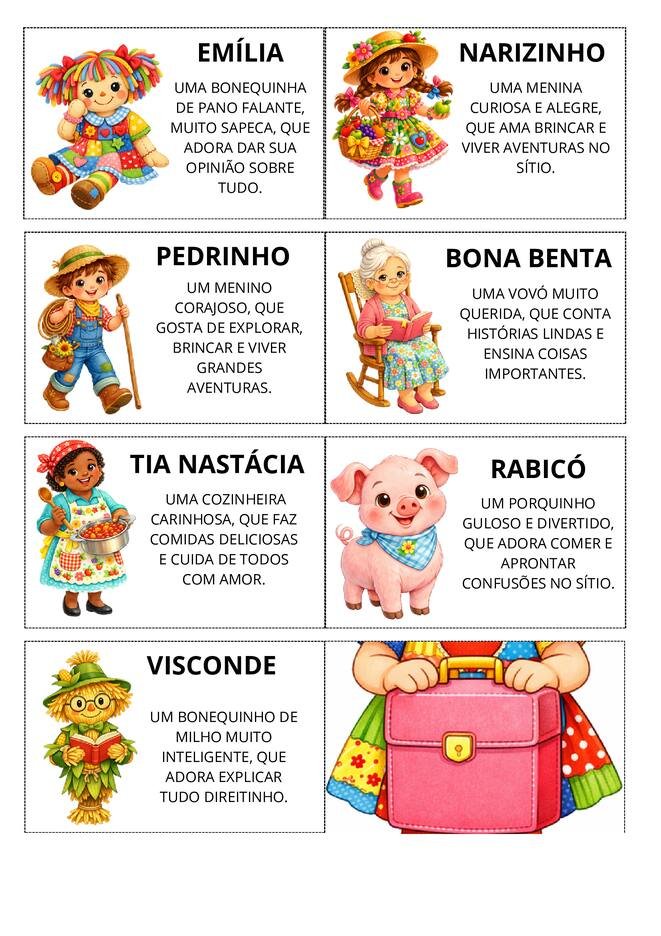 Livrinho A turma do sitio do pica pau amarelo