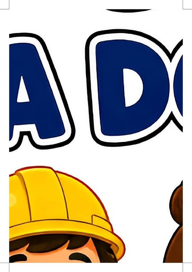 Painel dia do trabalho para imprimir