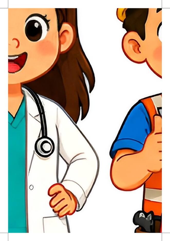 Painel dia do trabalho para imprimir