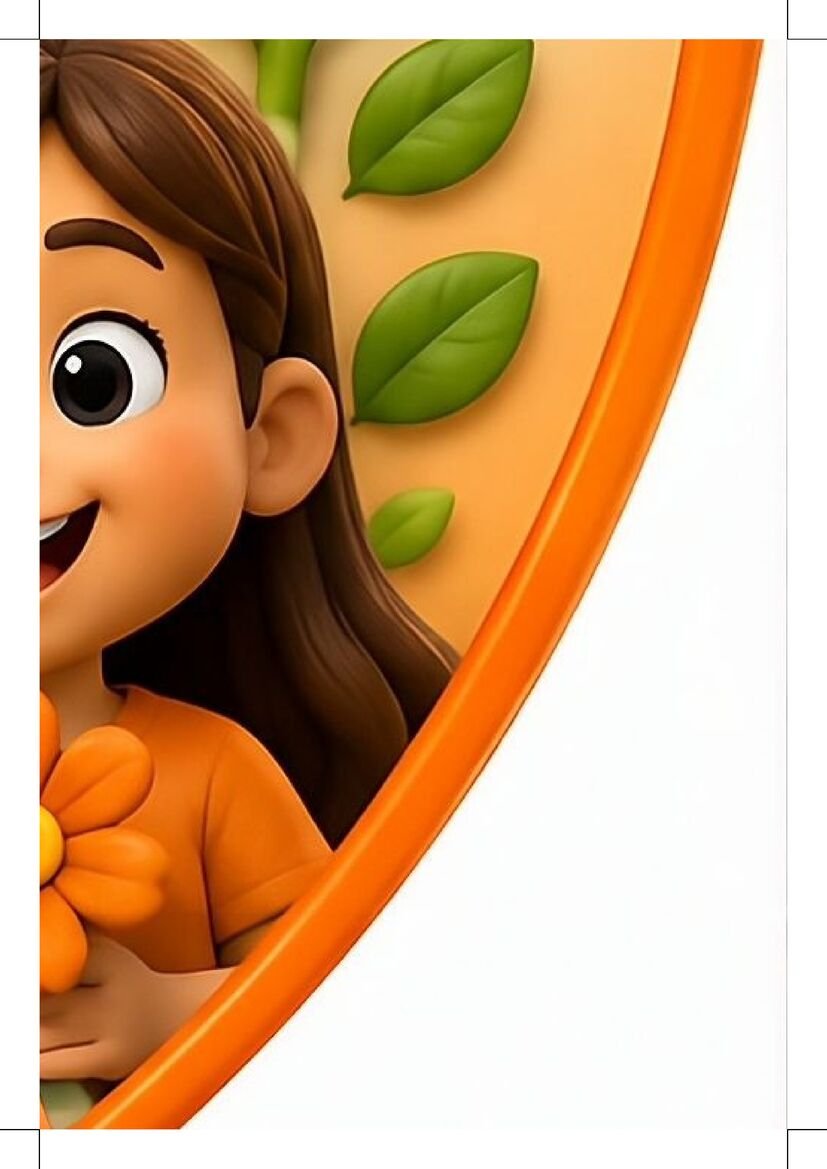 Painel redondo maio laranja para imprimir