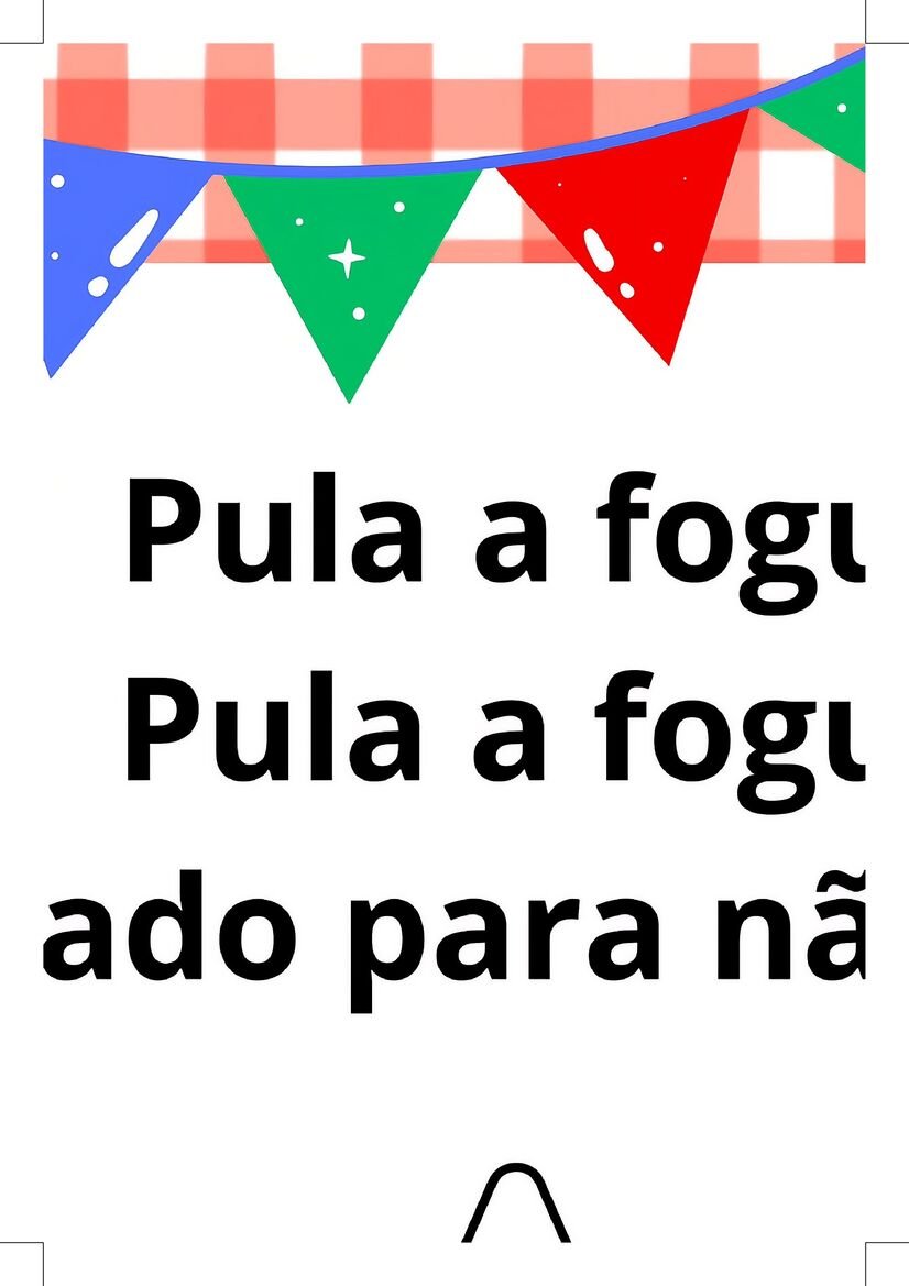 cartaz coletivo festa junina