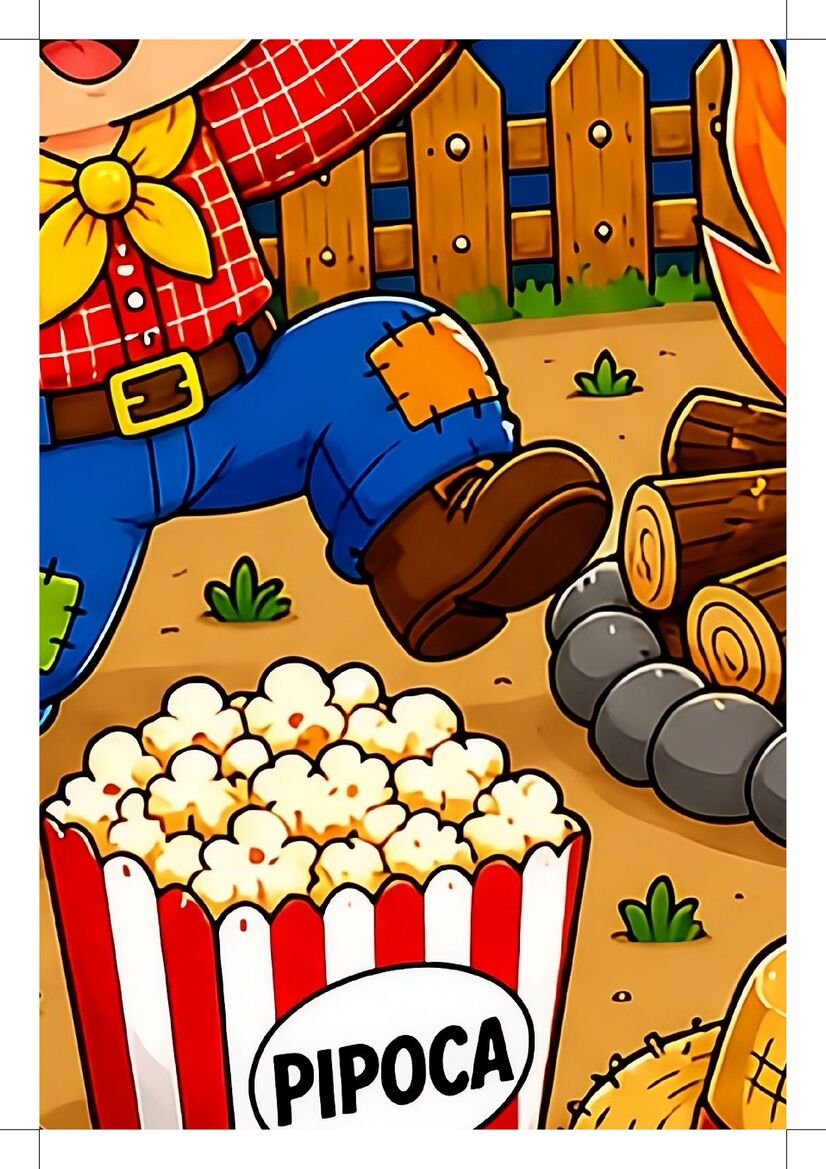 painel festa junina para imprimir