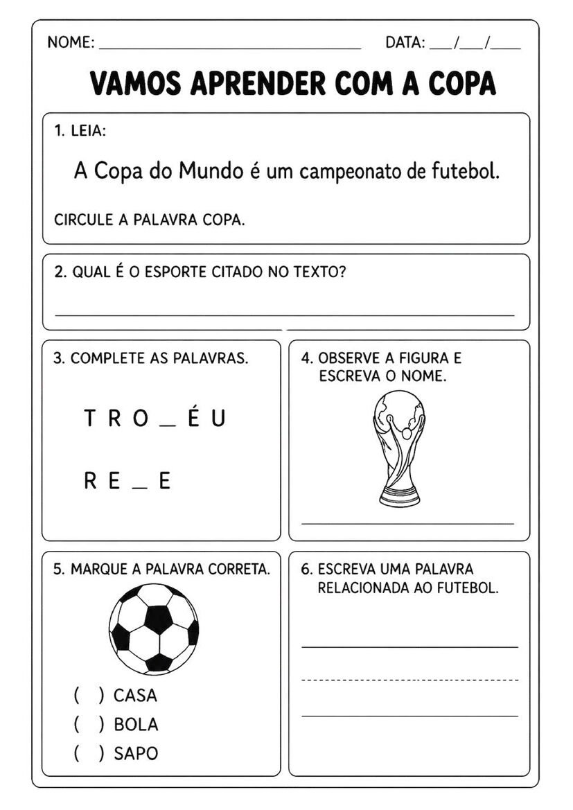 atividades copa do mundo 1o ano fundamental