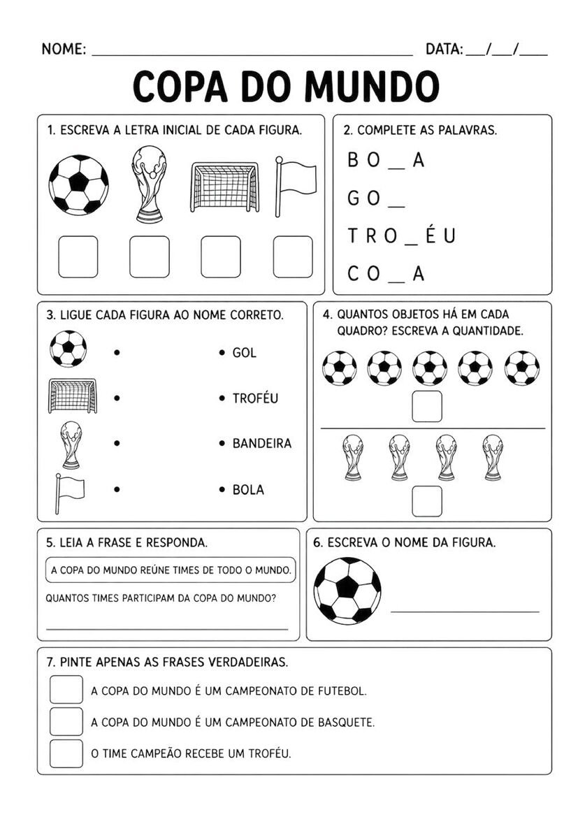 atividades copa do mundo 1o ano fundamental
