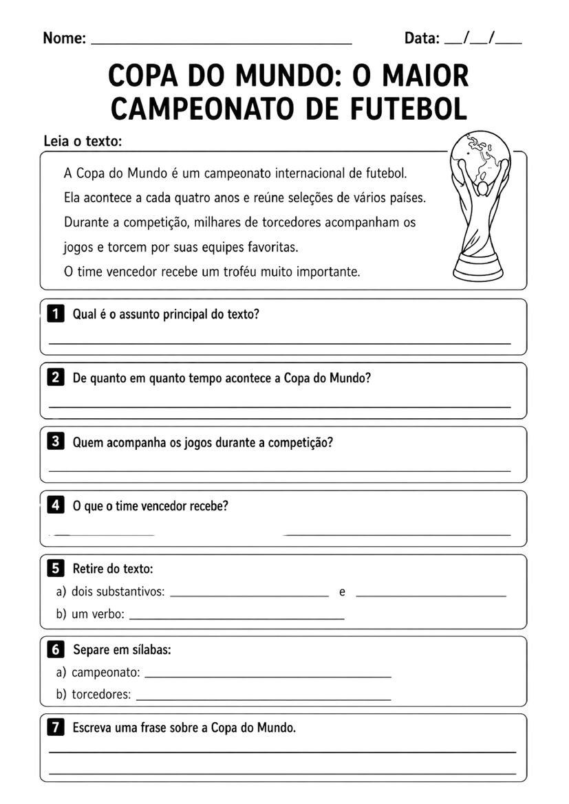 atividades copa do mundo 3o ano fundamental