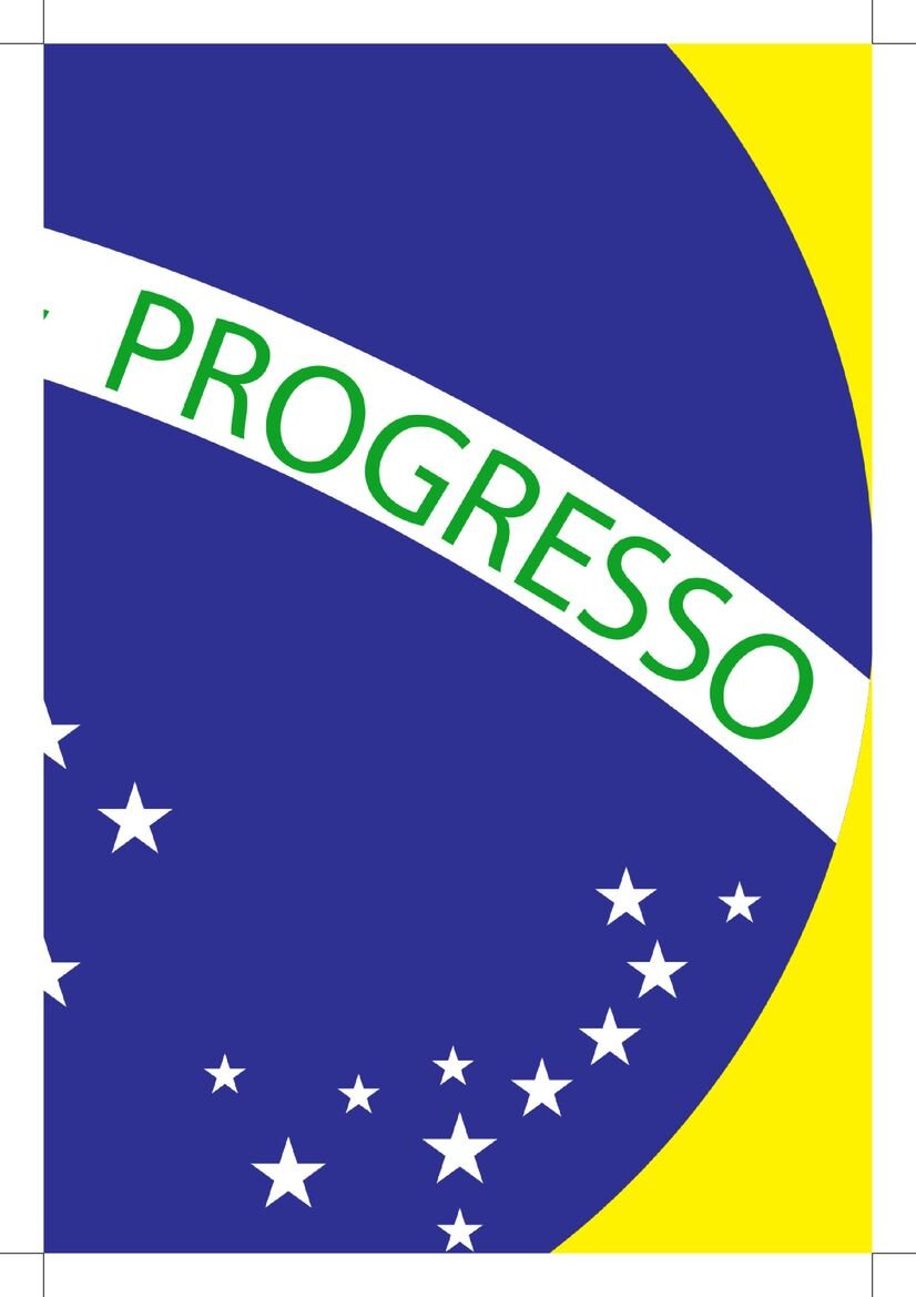 Bandeira do Brasil Tamanho grande para imprimir