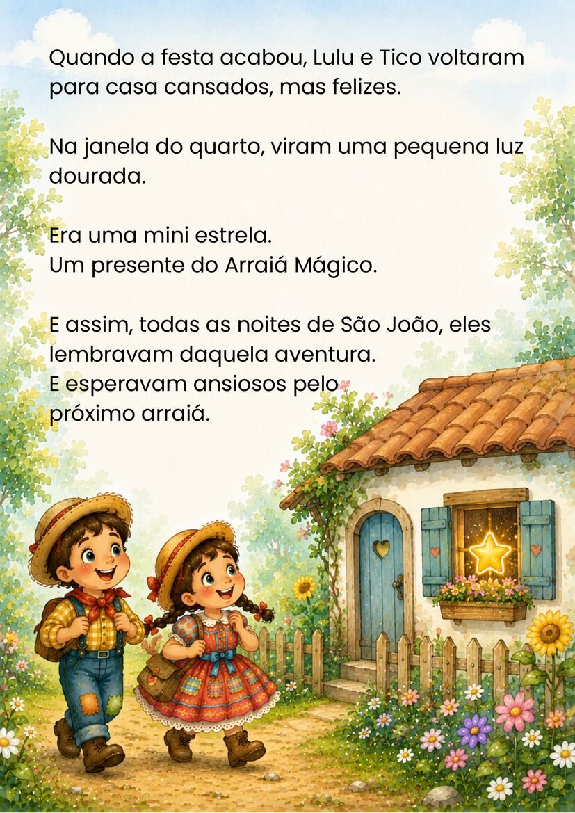 Historia junina infantil