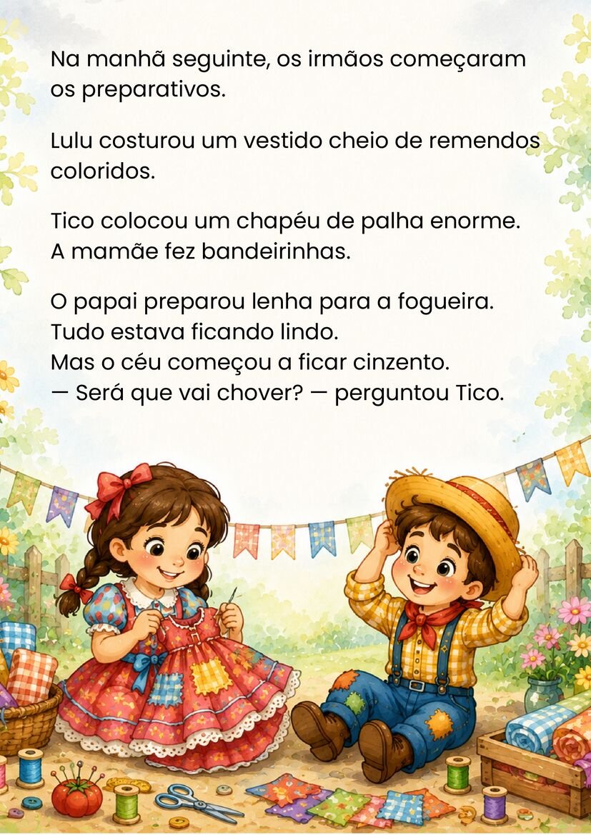 Historia junina infantil