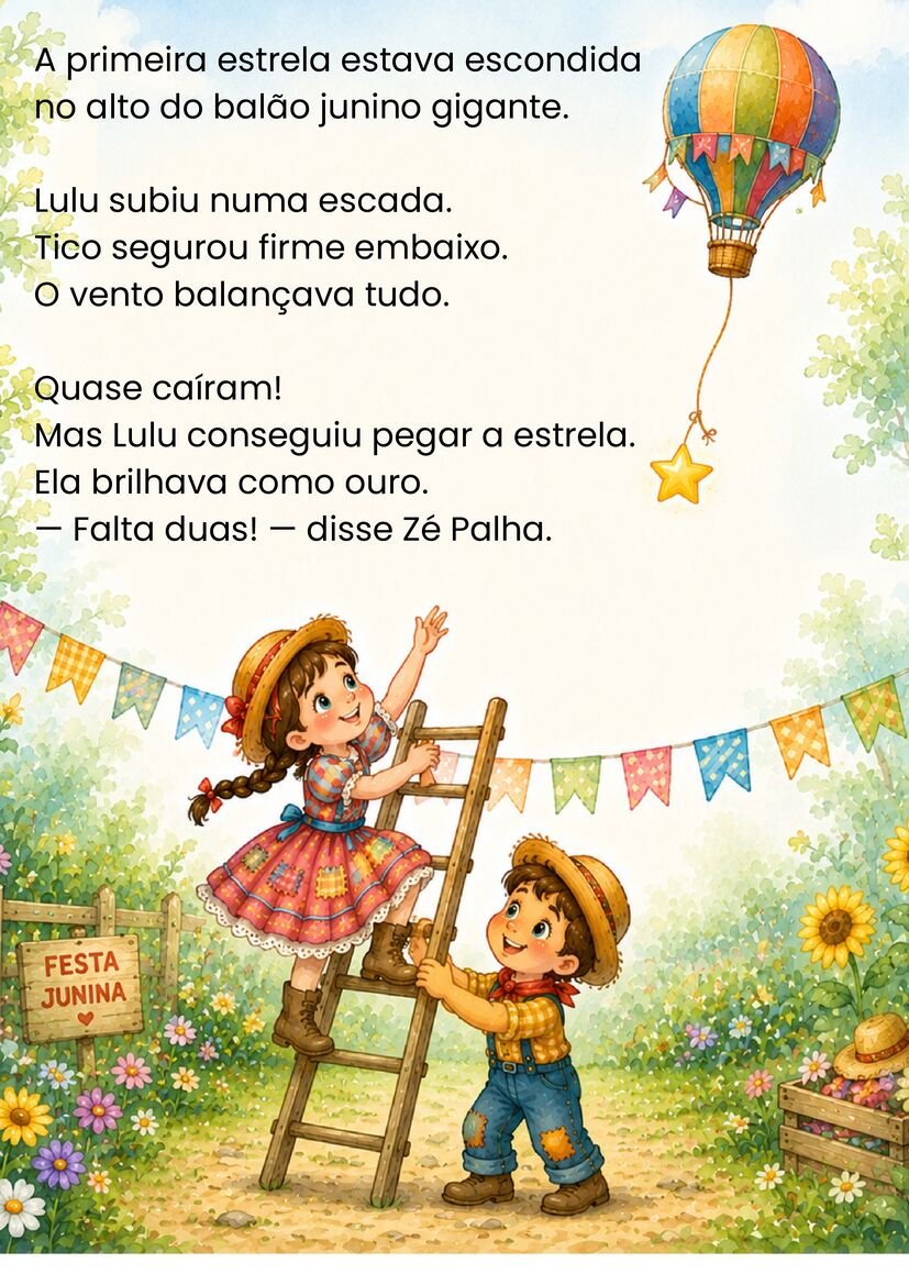 Historia junina infantil