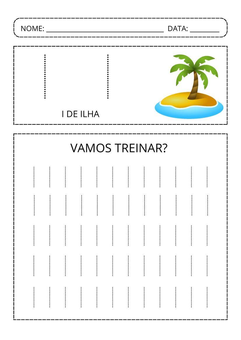 Alfabeto pontilhado colorido pronto para baixar e imprimir