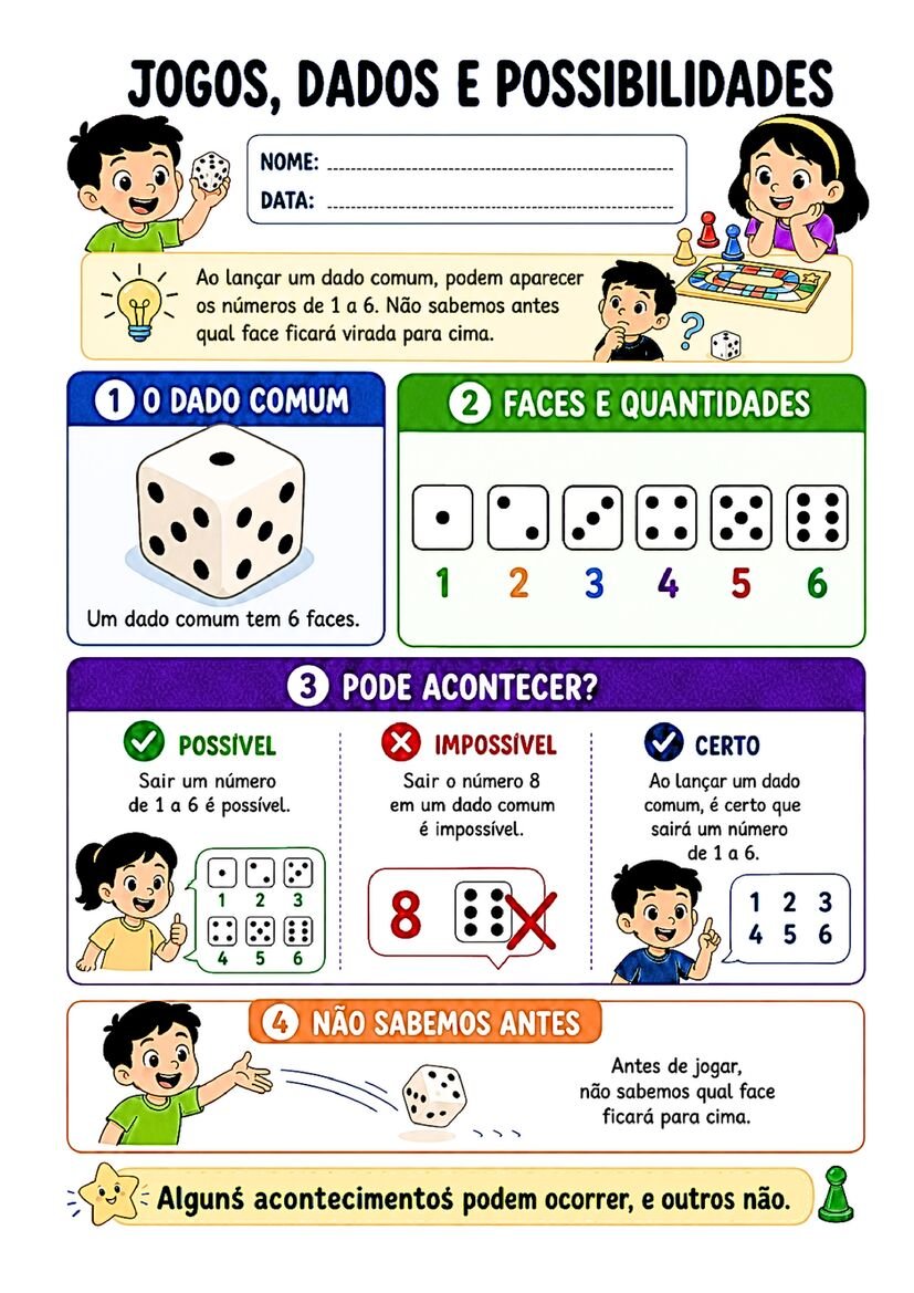 Fichinhas de conceitos matematicos 1º ano para imprimir