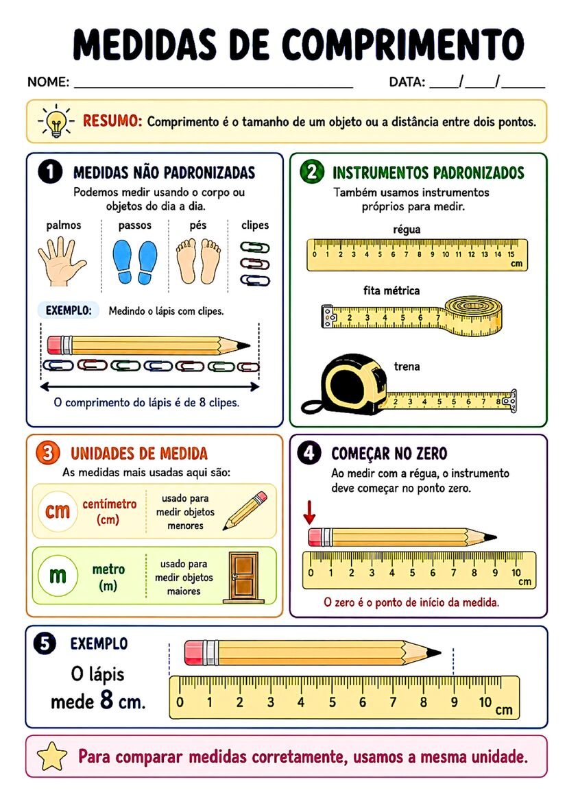 Fichinhas de conceitos matematicos 1º ano para imprimir