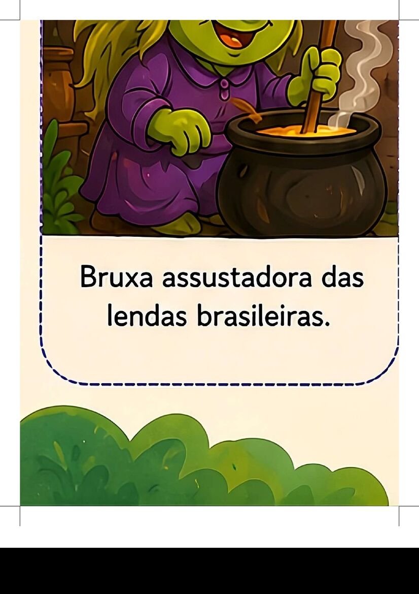 cartaz sobre folclore brasileiro