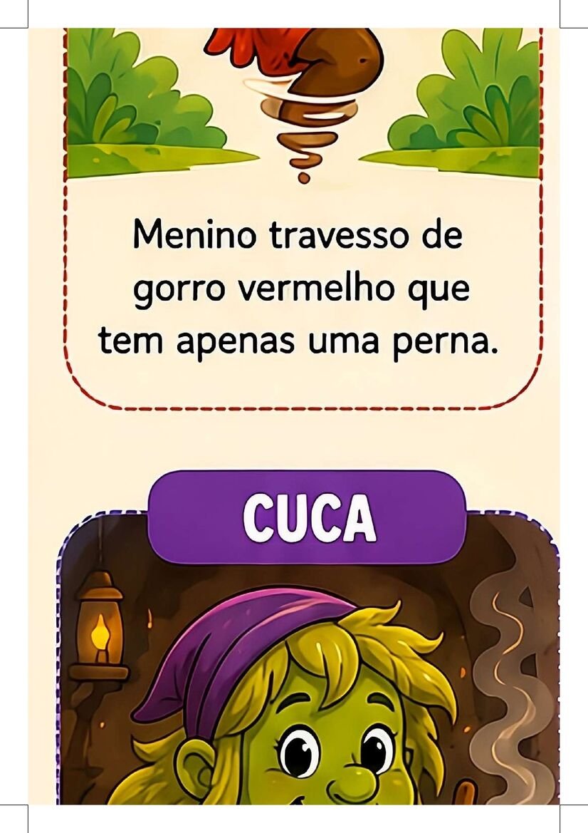 cartaz sobre folclore brasileiro